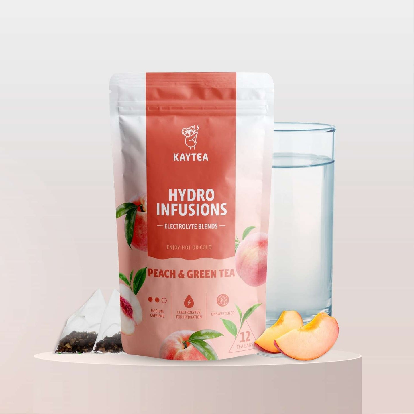 Hydro Infusions - Peach & Green Tea